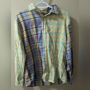 Zara Multicolor Plaid Casual Shirt